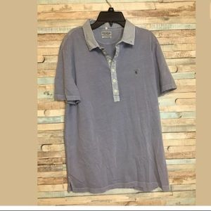 Allsaints Spitalfields collared shirt